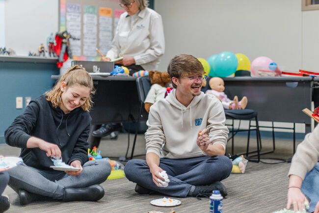 SAU BSW students in class