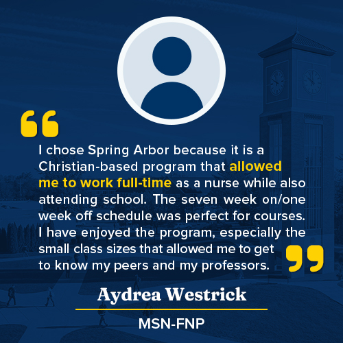MSN-FNP testimonial