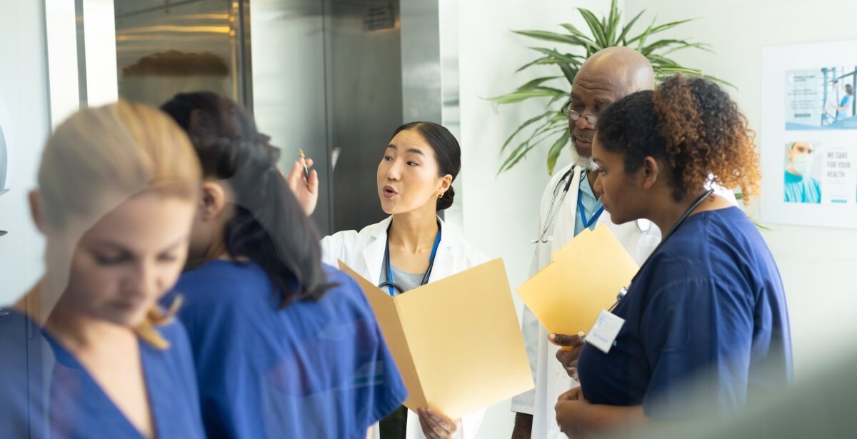 group of medical staff