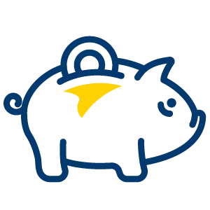 icon representing money